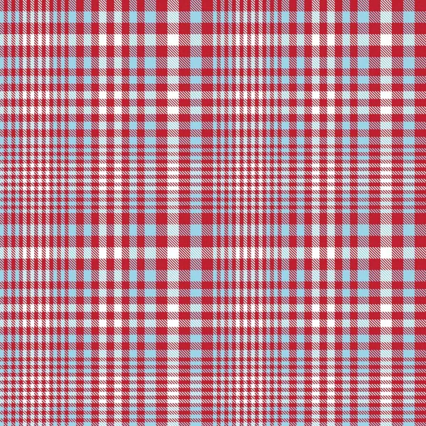 Red Glen Plaid Texture Modello Senza Cuciture Adatto Tessuti Moda — Vettoriale Stock