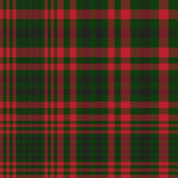 Kerst Glen Plaid Textuur Naadloos Patroon Geschikt Voor Mode Textiel — Stockvector