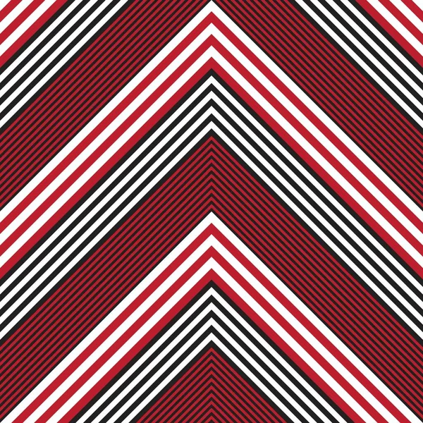 Röd Chevron Diagonal Randig Sömlös Mönster Bakgrund Lämplig För Mode — Stock vektor