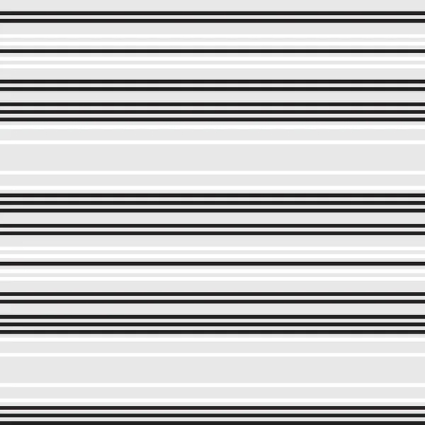 Білий Горизонтальний Смугастий Безшовний Візерунок Підходить Модного Текстилю Графіки — стоковий вектор