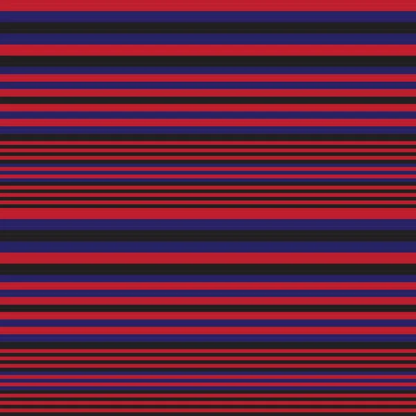 Fondo Patrón Inconsútil Rayado Horizontal Rojo Adecuado Para Textiles Moda — Archivo Imágenes Vectoriales