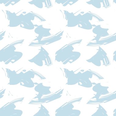 Moda tekstili ve grafikleri için uygun gök mavisi kamuflaj soyut, kusursuz desen arkaplanı