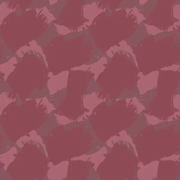 Fondo Patrón Sin Costura Abstracto Camuflaje Rojo Adecuado Para Textiles — Vector de stock