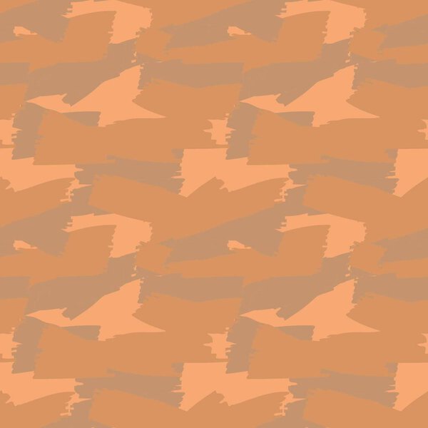 Orange Camouflage abstract seamless pattern background suitable for fashion textiles, graphics