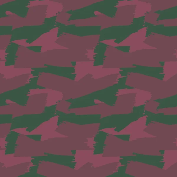 Jul Camouflage Abstrakt Sömlös Mönster Bakgrund Lämplig För Mode Textilier — Stock vektor
