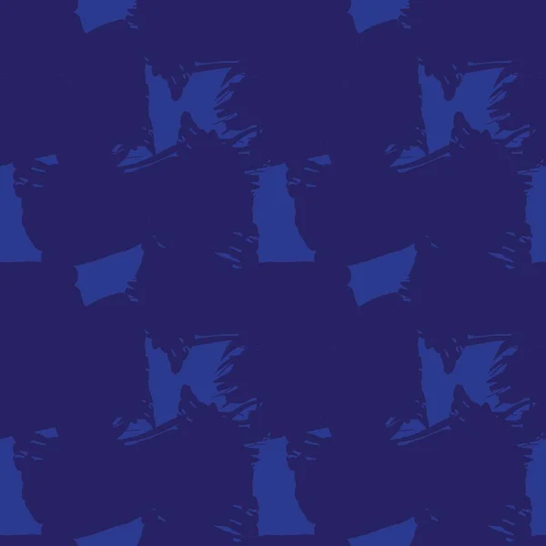 Μπλε Καμουφλάζ Αφηρημένη Αδιάλειπτη Μοτίβο Φόντο Κατάλληλο Για Υφάσματα Μόδας — Διανυσματικό Αρχείο
