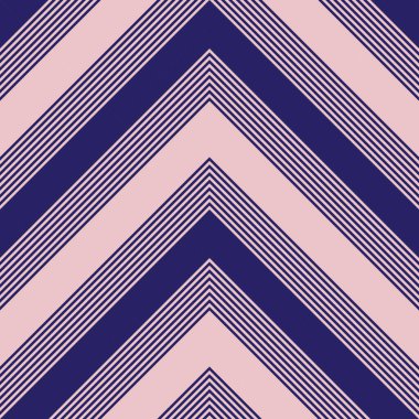 Moda tekstili ve grafikleri için uygun pembe ve lacivert köşegen çizgili desenli arkaplan.