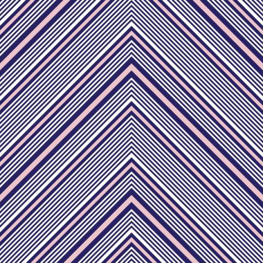 Moda tekstili ve grafikleri için uygun pembe ve lacivert köşegen çizgili desenli arkaplan.