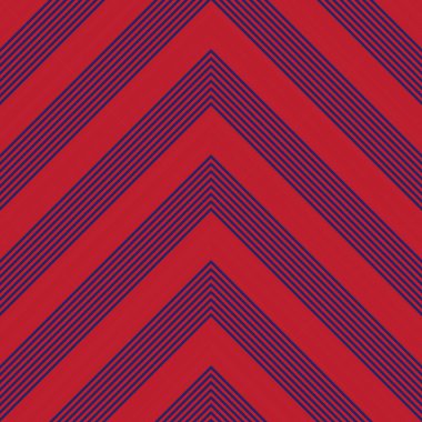 Moda tekstili ve grafikleri için uygun kırmızı ve mavi köşegen çizgili, dikişsiz arkaplan