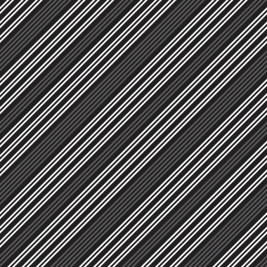 Moda tekstili ve grafikleri için uygun siyah ve beyaz köşegen çizgili düz desenli arkaplan