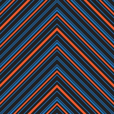 Moda tekstil ve grafikleri için uygun turuncu sembol çizgili dikişsiz arkaplan