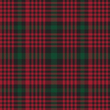 Christmas Glen Ekose desenli moda tekstil ve grafikleri için uygun