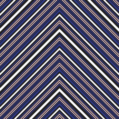 Moda tekstili ve grafikleri için uygun pembe ve lacivert köşegen çizgili desenli arkaplan.