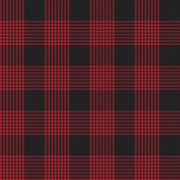 Red Glen Plaid Texturizado Padrão Sem Costura Adequado Para Têxteis —  Vetores de Stock