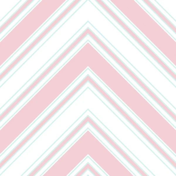 Pink Chevron Diagonal Striped Seamless Pattern Background Suitable Fashion Textiles — Stock Vector