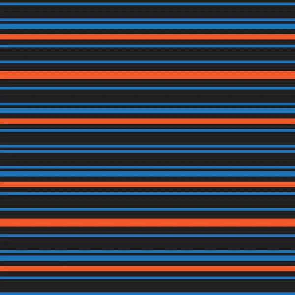 Orange Horizontal Striped Seamless Pattern Background 그래픽 — 스톡 벡터