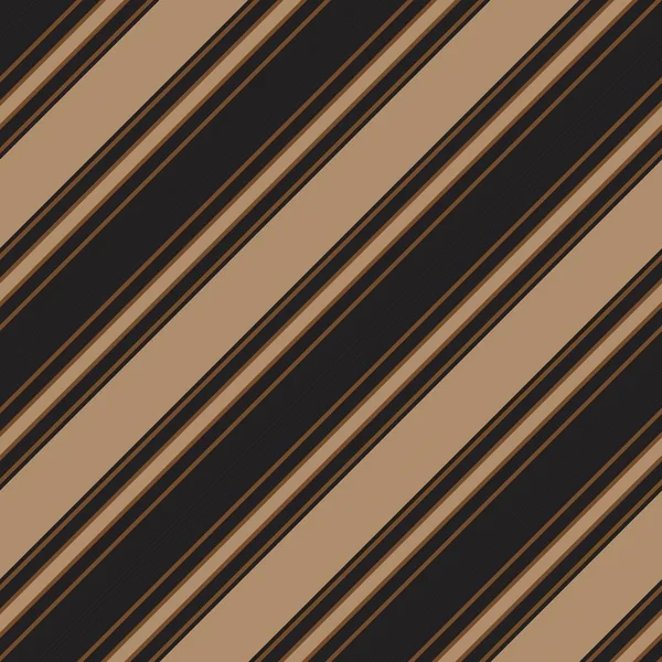 Brown Taupe Diagonal Striped Seamless Pattern Background Suitable Fashion Textiles — Stock Vector