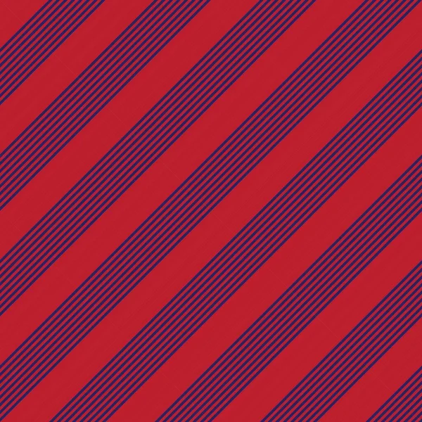 Fondo Patrón Inconsútil Rayado Diagonal Rojo Azul Adecuado Para Textiles — Vector de stock