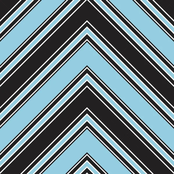 Bleu Ciel Chevron Diagonale Rayé Fond Motif Sans Couture Adapté — Image vectorielle