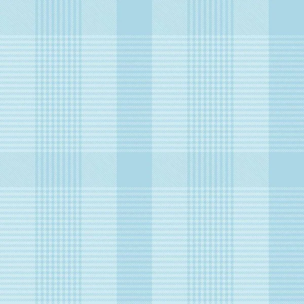 Sky Blue Glen Plaid Texturovaný Bezešvý Vzor Vhodný Pro Módní — Stockový vektor