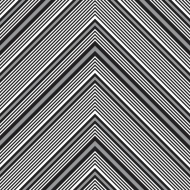 Siyah ve beyaz Chevron köşegen çizgili desensiz arka plan moda tekstil ve grafikleri için uygun.