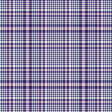 Pembe denizci Glen Ekose desenli moda tekstil ve grafikleri için uygun.