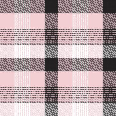 Pembe Glen Ekose desenli moda tekstil ve grafikleri için uygun kusursuz desen