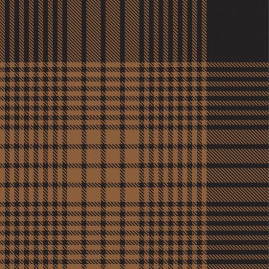 Kahverengi Glen Ekose desenli, moda tekstil ve grafikleri için uygun.
