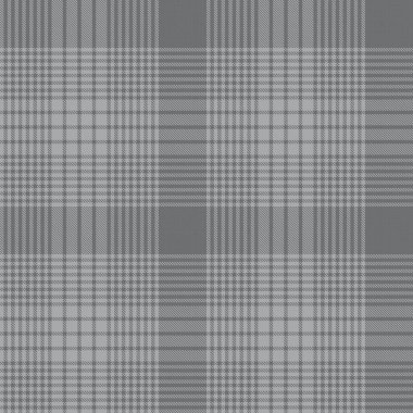 Gri Glen Ekose desenli, moda tekstil ve grafikleri için uygun.