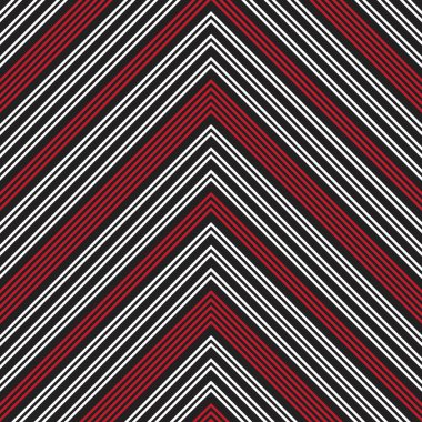 Moda tekstil ve grafikleri için uygun kırmızı Chevron köşegen çizgili dikişsiz arkaplan