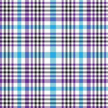 Mor Glen Ekose desenli, moda tekstil ve grafikleri için uygun.