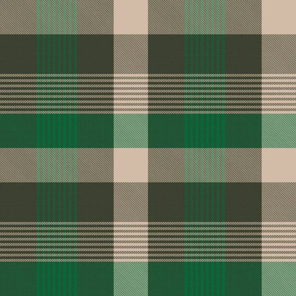 Yeşil Glen Ekose Desenli Moda Tekstil Grafikleri Için Uygun — Stok Vektör