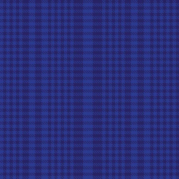 Blue Glen Plaid Teksturowany Bezszwowy Wzór Nadaje Się Tekstyliów Mody — Wektor stockowy