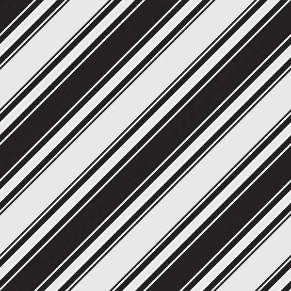 Black White Diagonal Striped Seamless Pattern Background Suitable Fashion Textiles — Stock Vector