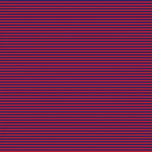 Red Blue Horizontal Striped Seamless Pattern Background 그래픽 — 스톡 벡터