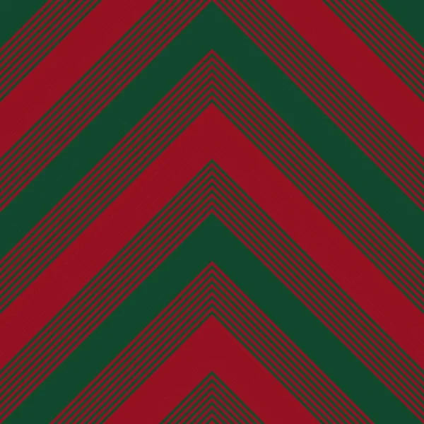 Navidad Chevron Diagonal Rayas Sin Costuras Patrón Fondo Adecuado Para — Vector de stock