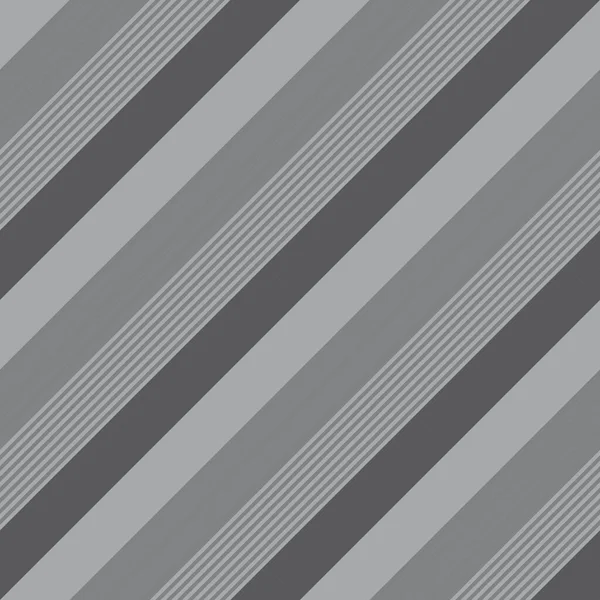 Grijs Diagonaal Gestreepte Naadloze Patroon Achtergrond Geschikt Voor Mode Textiel — Stockvector
