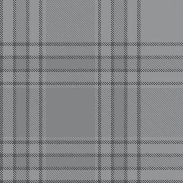 Grey Glen Plaid Texturizado Padrão Sem Costura Adequado Para Têxteis — Vetor de Stock