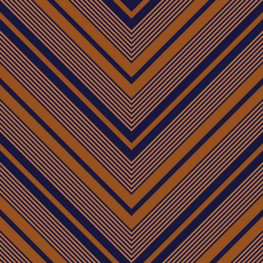 Moda tekstil ve grafikleri için uygun turuncu sembol çizgili dikişsiz arkaplan