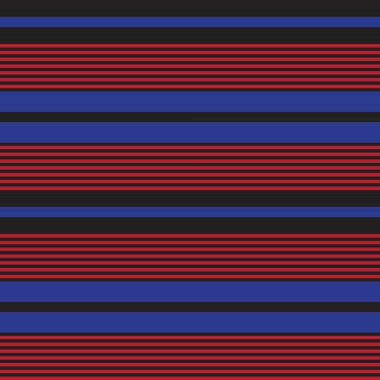 Moda tekstili ve grafikleri için uygun kırmızı ve mavi çizgili düz desenli arkaplan