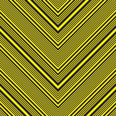 Sarı Chevron köşegen çizgili desensiz arka plan moda tekstil ve grafikleri için uygun
