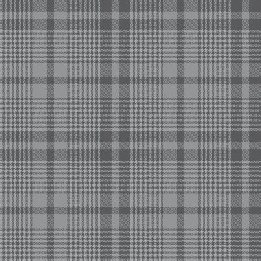 Gri Glen Ekose desenli, moda tekstil ve grafikleri için uygun.