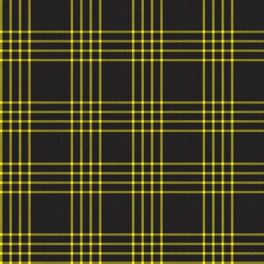 Sarı Glen Ekose desenli, moda tekstil ve grafikleri için uygun.