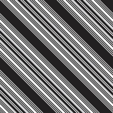 Moda tekstili ve grafikleri için uygun siyah ve beyaz köşegen çizgili düz desenli arkaplan