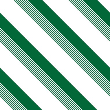 Moda tekstil ve grafikleri için uygun yeşil köşegen çizgili dikişsiz model arkaplanı