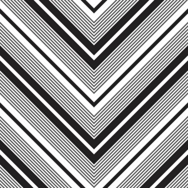 Siyah ve beyaz Chevron köşegen çizgili desensiz arka plan moda tekstil ve grafikleri için uygun.