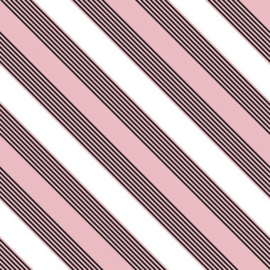 Moda tekstil ve grafikleri için uygun pembe köşegen çizgili dikişsiz model arkaplanı