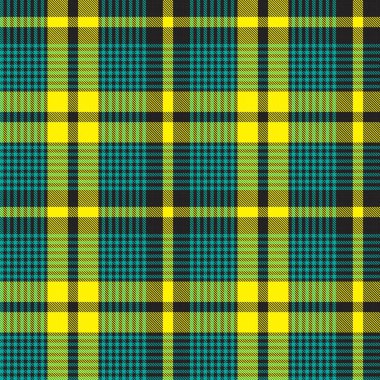 Sarı Glen Ekose desenli, moda tekstil ve grafikleri için uygun.