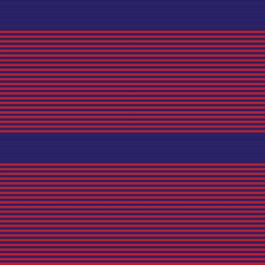 Moda tekstili ve grafikleri için uygun kırmızı ve mavi çizgili düz desenli arkaplan