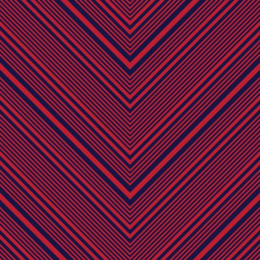Moda tekstili ve grafikleri için uygun kırmızı ve mavi köşegen çizgili, dikişsiz arkaplan